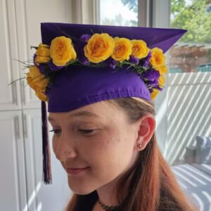 San Diego Graduation Floral Crown